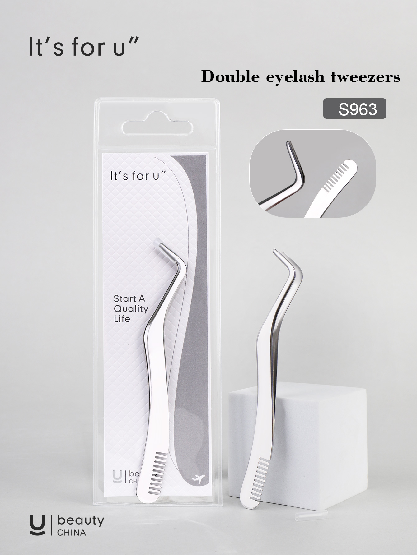 It's for you -It's for you -False eyelashes/False eyelash tweezers(s963)