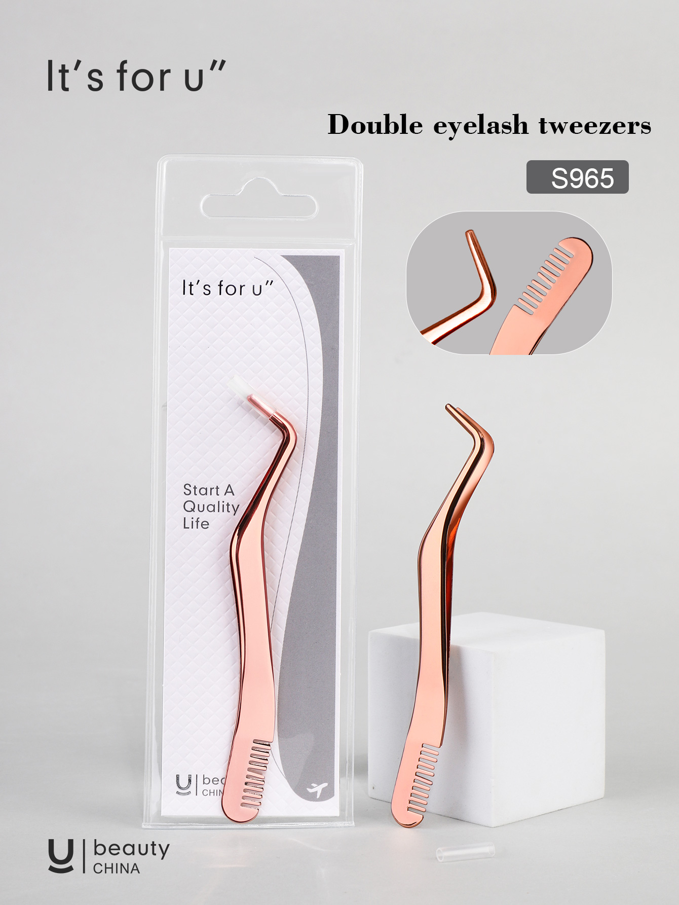 It's for you -False eyelashes/False eyelash tweezers