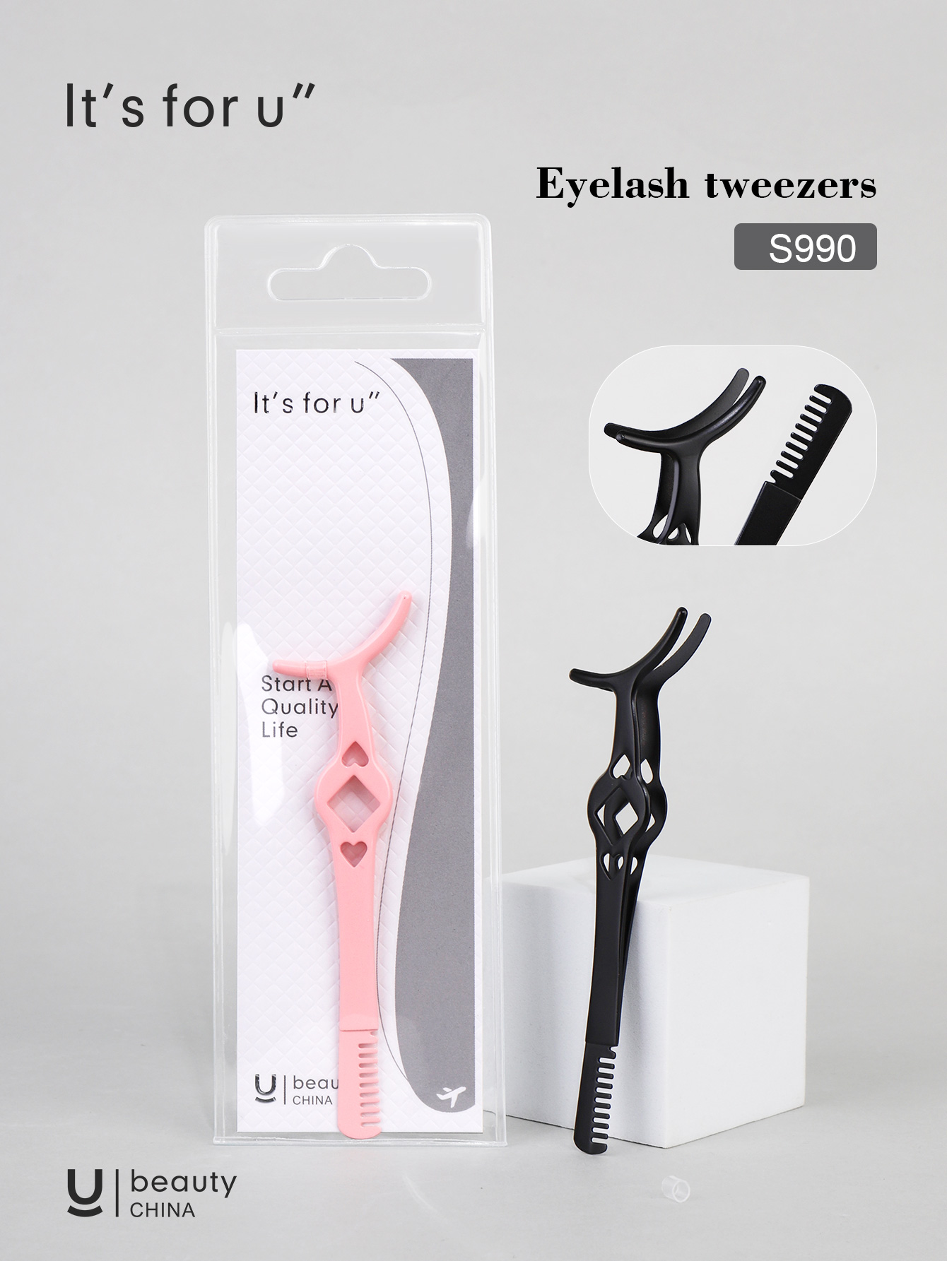 It's for you -False eyelashes/False eyelash tweezers(s990)