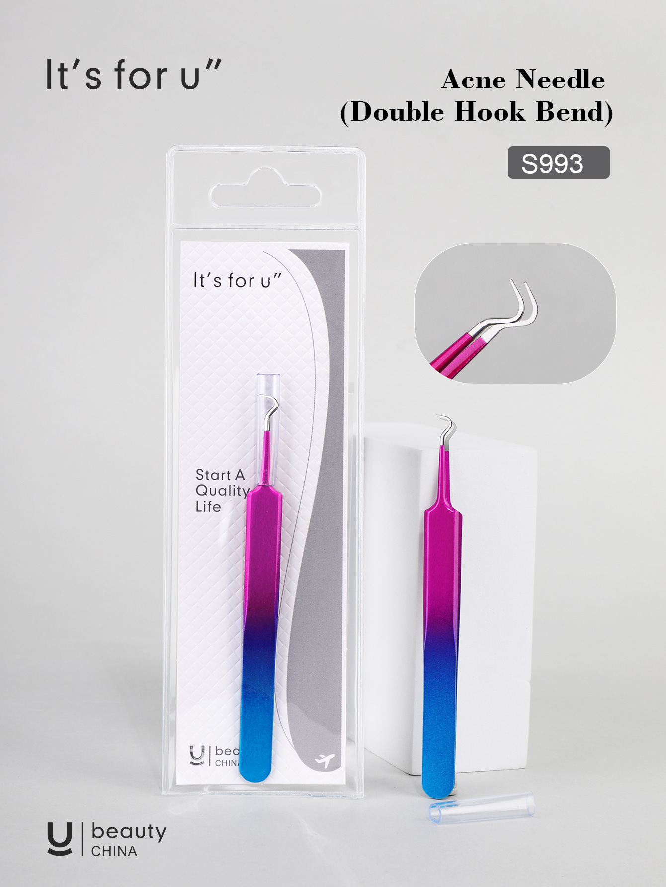 It's for you -Acne needle