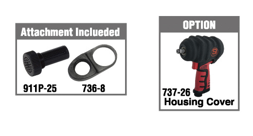 Shinano SI-1610SR1/2"Sq. Drv. Air Impact Wrench with Muffler(911P-25): Unleash Unmatched Power and Precision