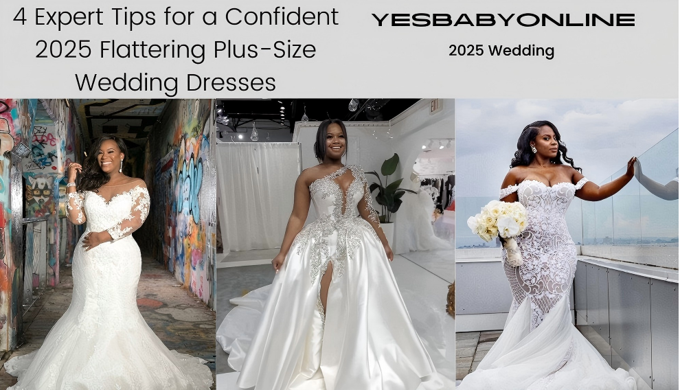 4 Expert Tips for a Confident 2025 Flattering Plus-Size Wedding Dresses
