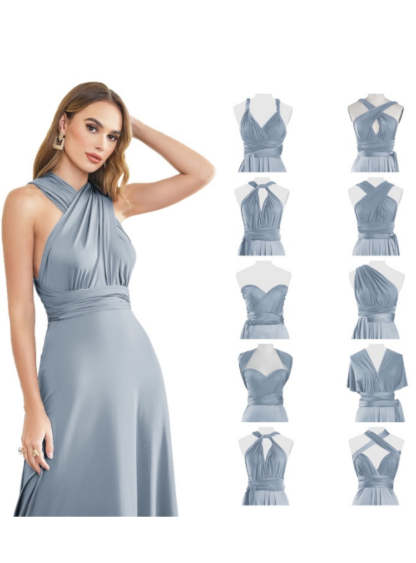 Long Infinity Dresses Convertible Gowns Floor Length Formal Dresses - YESBABYONLINE