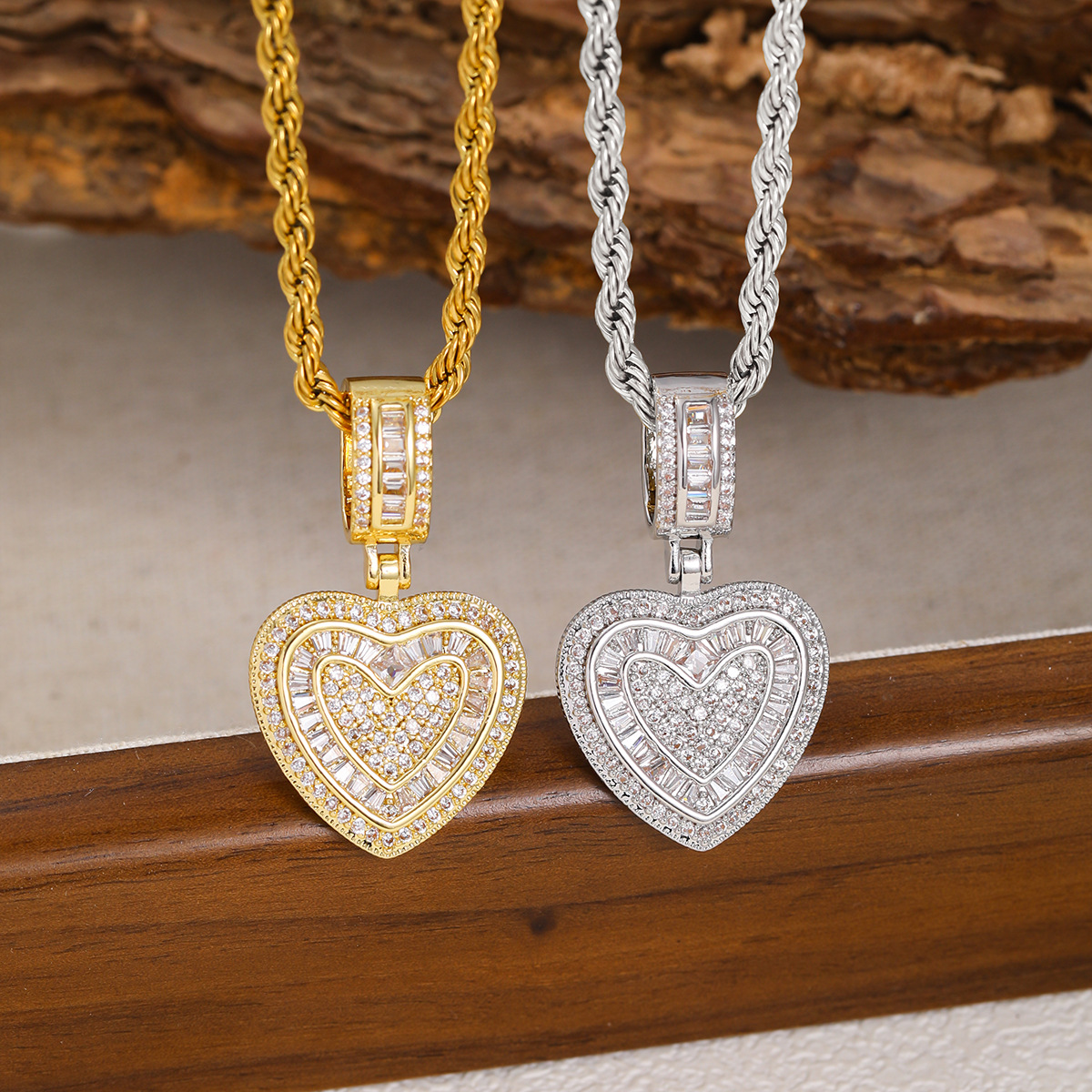 Stylish and Versatile Heart Pendant Necklace