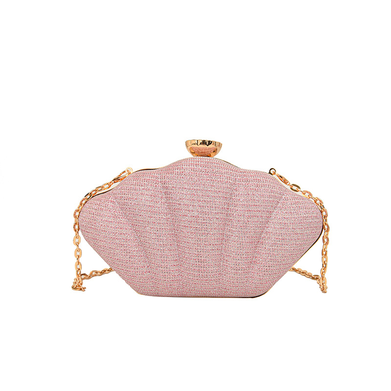 Classic Shell-Shaped Clutch Bag