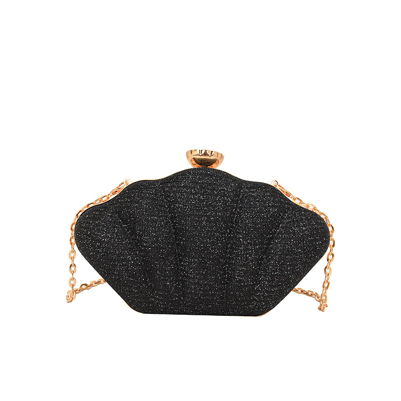 Classic Shell-Shaped Clutch Bag