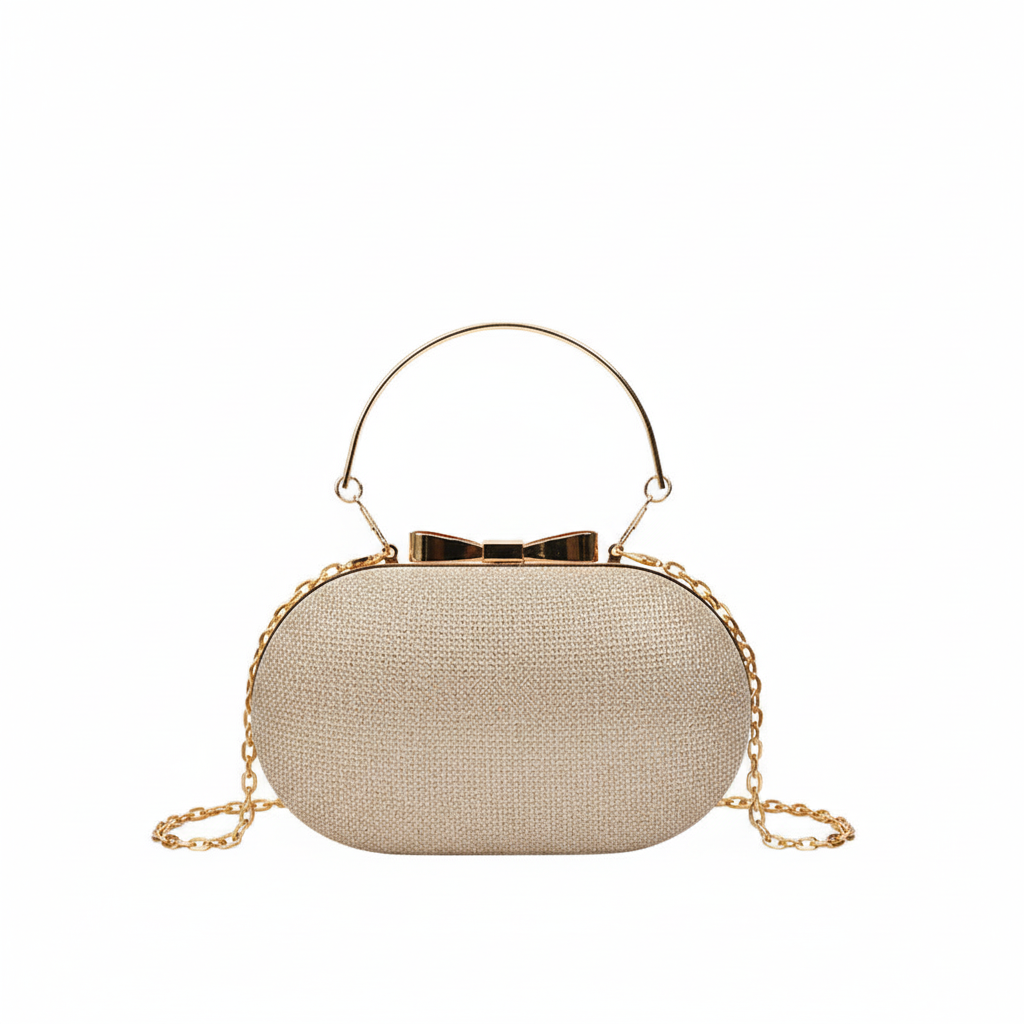 Cute Oval Clutch Bag