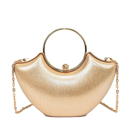 Cute Crescent Shape Clutch Bag