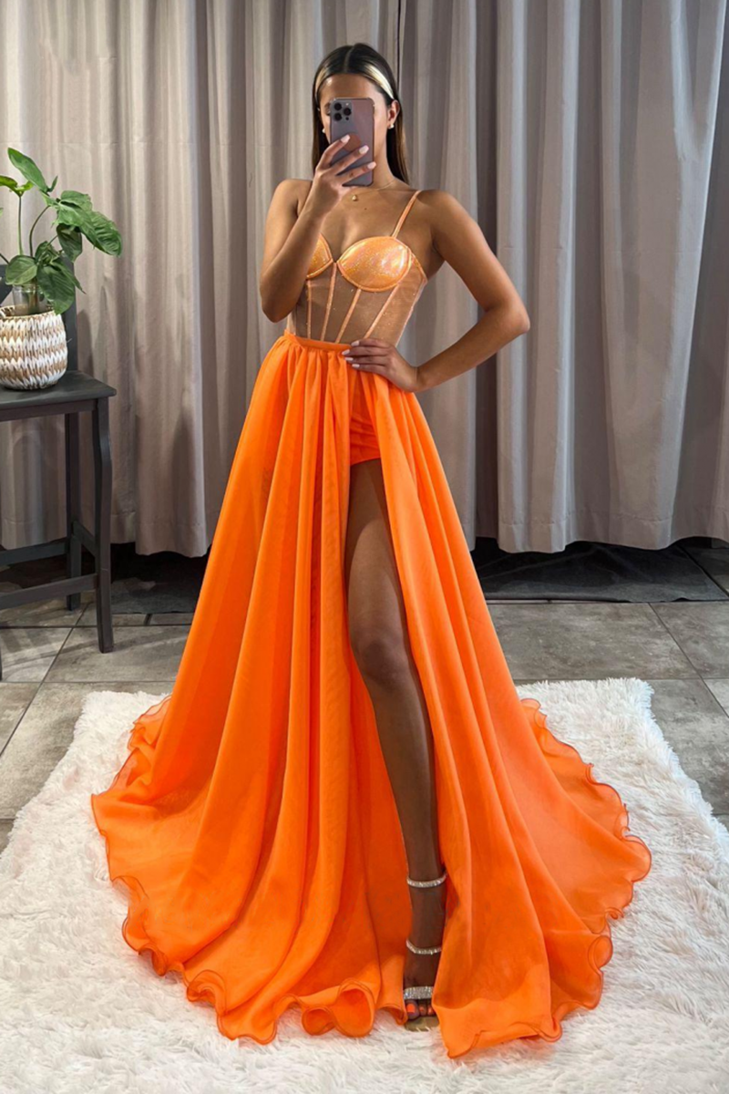 strapless open back dress La Femme 32851 Dress | La Femme Dresses main image 1