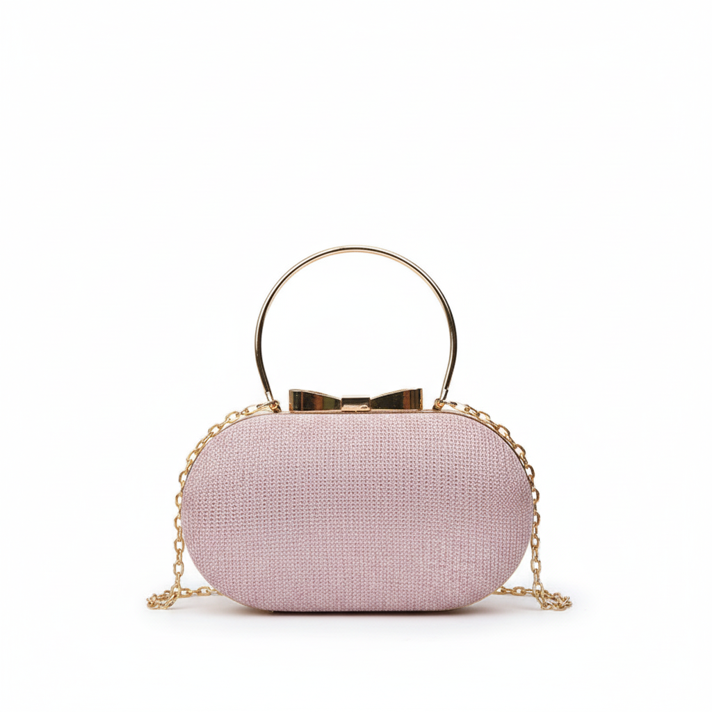 Cute Oval Clutch Bag
