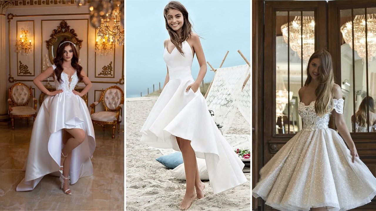 Short, Tea Length and High Low Wedding Dresses: Choosing a Hem - Yesbabyonline