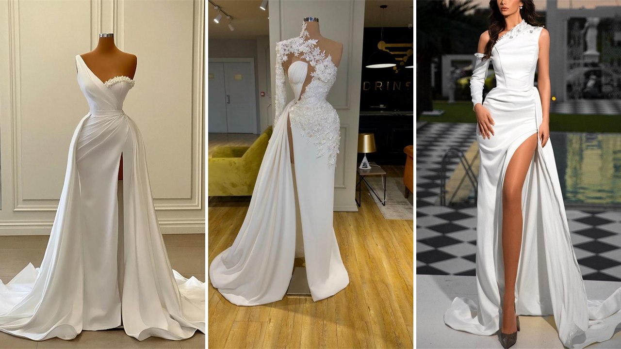 White Formal Dresses That Do Not Read as Bridal - Yesbabyonline