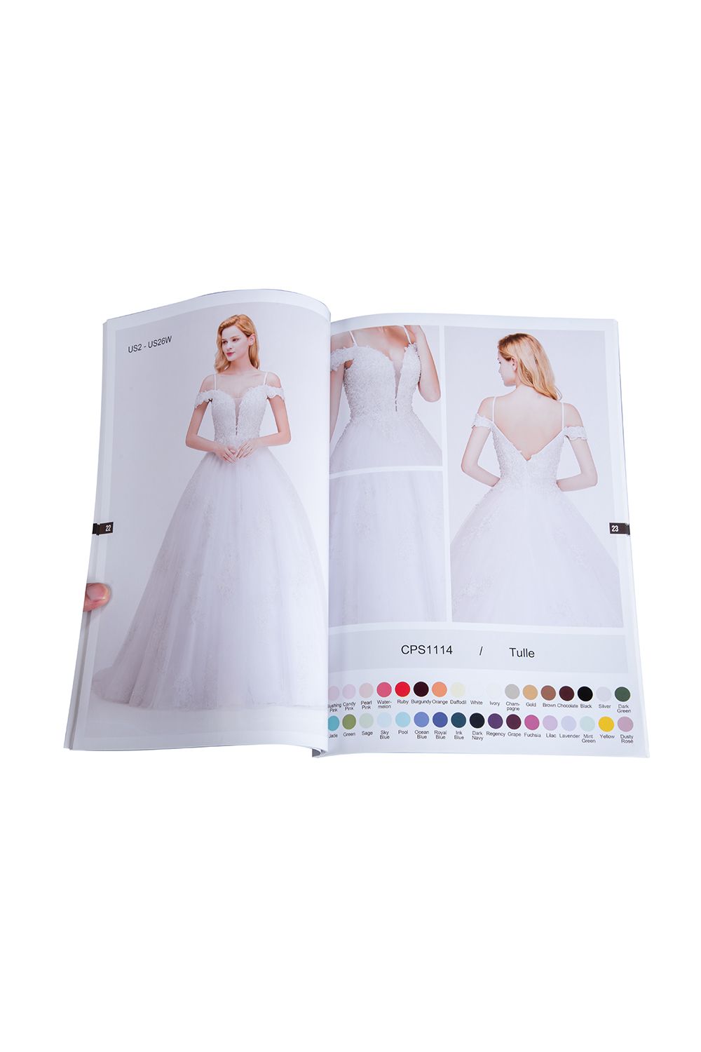 Brochure for the Dress Manual for the dresses