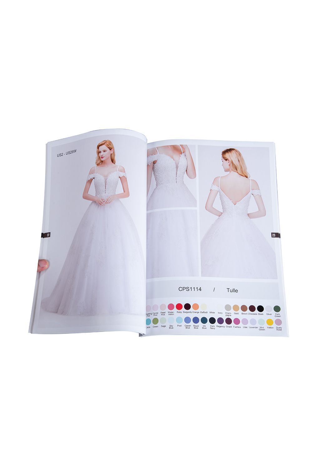 Brochure for the Dress Manual for the dresses