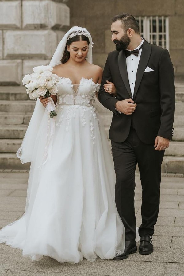 Boho wedding dresses A line | Wedding Dresses With Lace