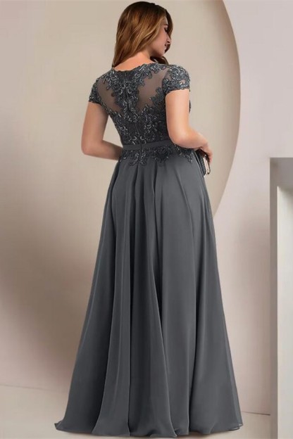 Plus Size Elegant Mother of the Bride Dress