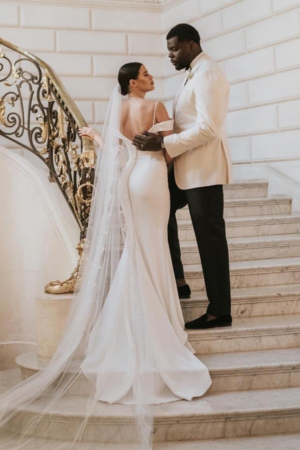 Simple Wedding Dresses Satin | Wedding dresses mermaid