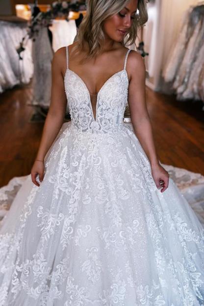 Elegant Wedding Dresses A Line Lace | Wedding dresses cheap
