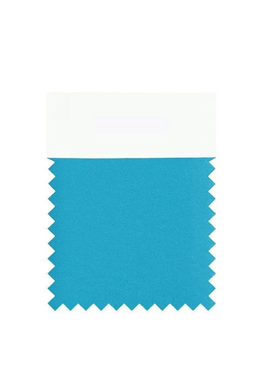Bridelily Chiffon Swatch with 34 Colors - Ocean Blue - Swatches