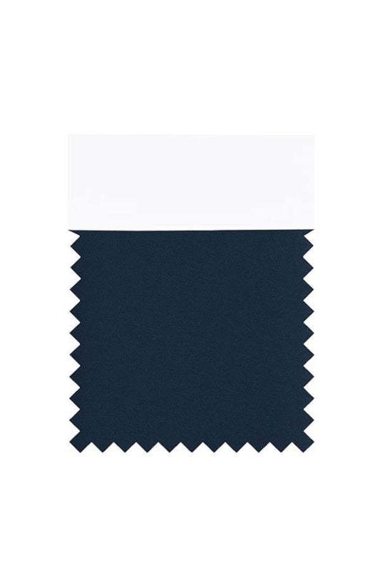 Bridelily Chiffon Swatch with 34 Colors - Dark Navy - Swatches