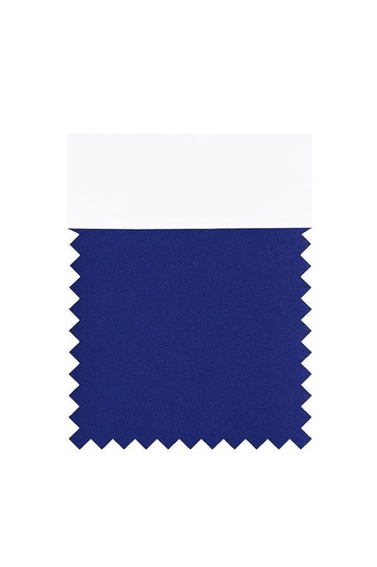 Bridelily Chiffon Swatch with 34 Colors - Royal Blue - Swatches