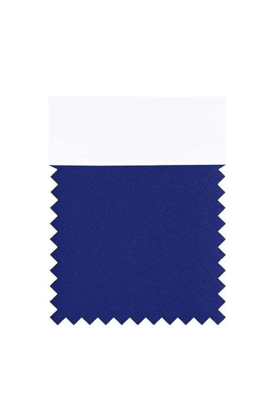 Bridelily Chiffon Swatch with 34 Colors - Royal Blue - Swatches