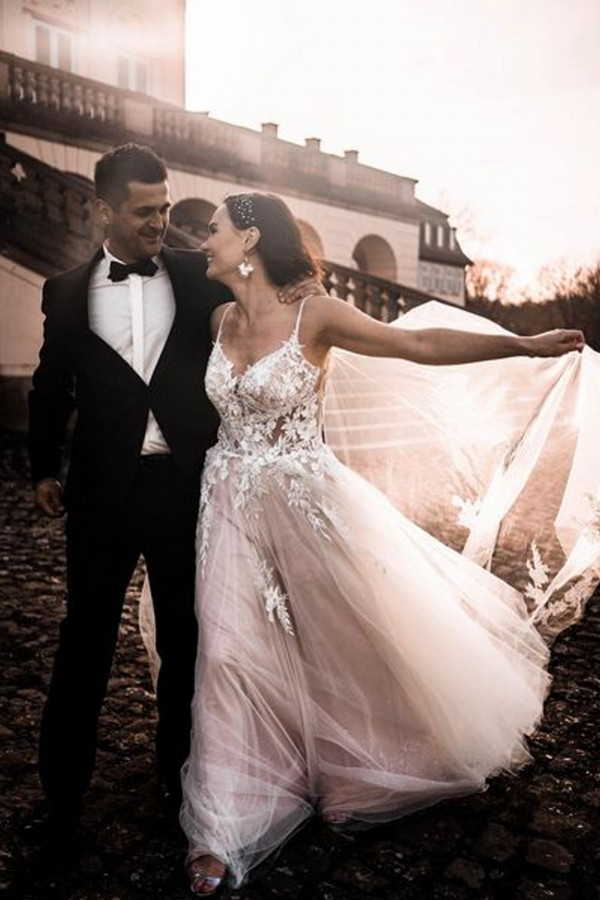 Elegant A Line Wedding Dresses | Wedding Dresses With Lace