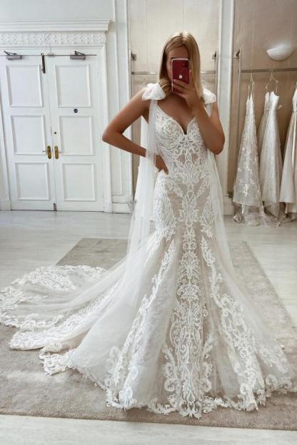 Chicloth Glorious Lace Mermaid Wedding Dress Sleeveless Online