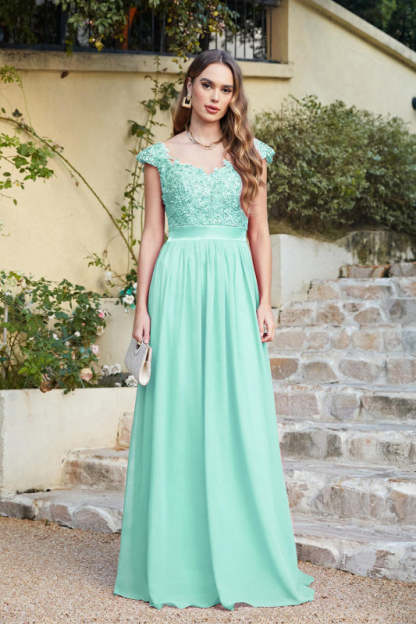 Chic Chiffon A-line Evening Dresses - Chicloth
