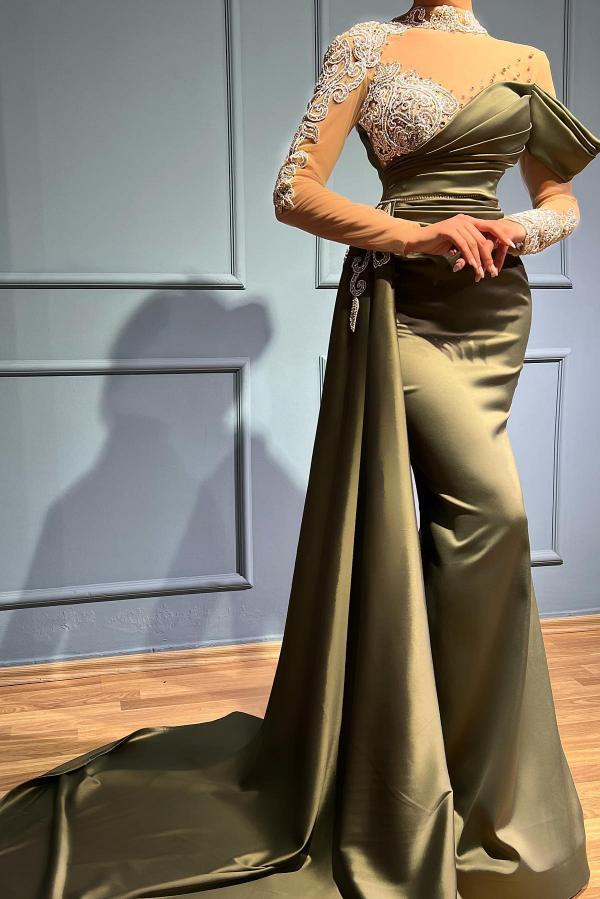 Lang Sage Evening Dresses | Prom Dresses with Sleeves