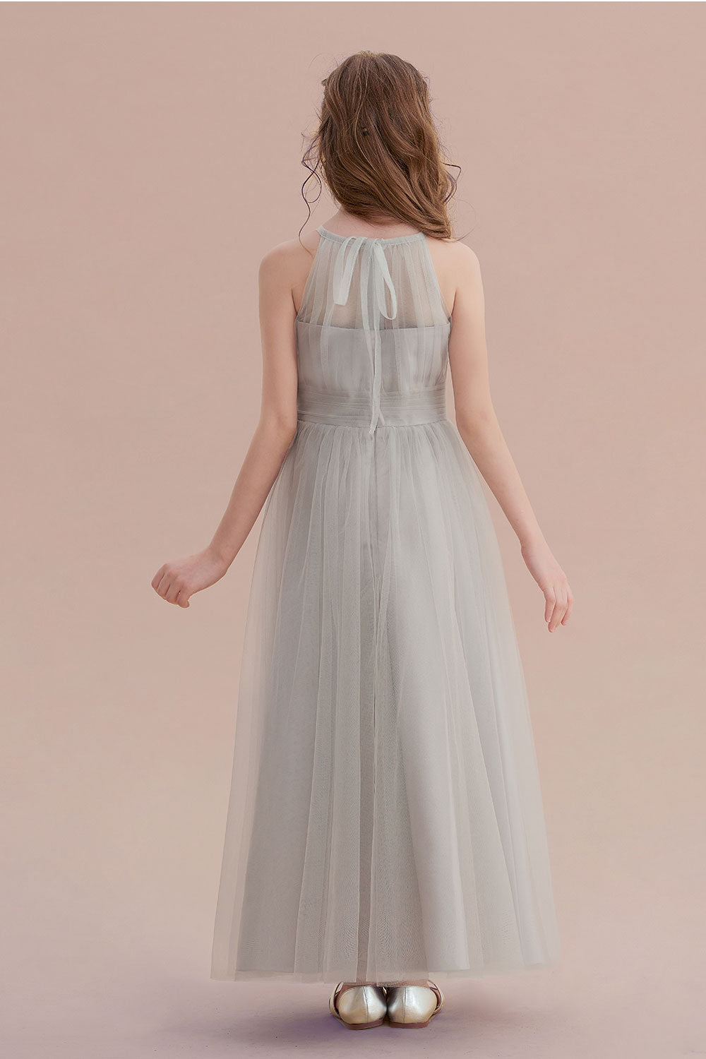 Chicloth A-Line Chic Ankle Length Tulle Flower Girl Dress Online