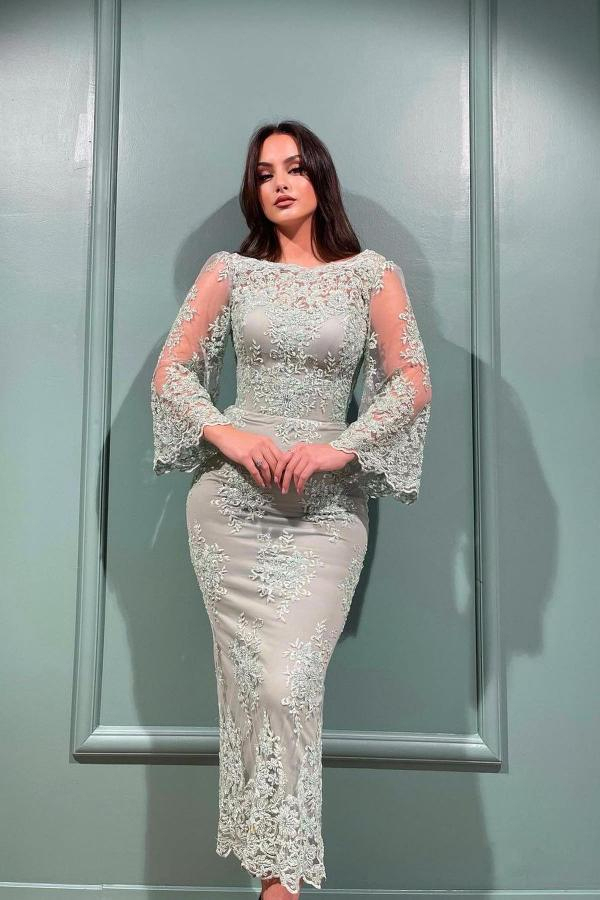 Silver Mother of the Bride Dresses Short Cheap | Lace Mother of the Bride Dresses