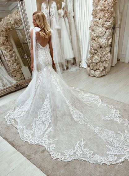 Chicloth Glorious Lace Mermaid Wedding Dress Sleeveless Online
