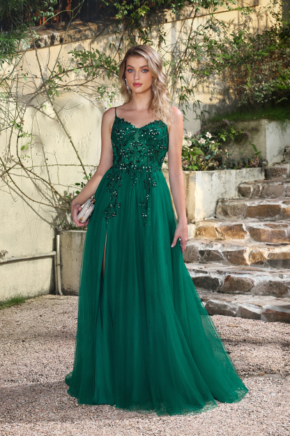 [Copy]Halter Floral Lace Pleated Chiffon Aline Bridesmaid Dresses