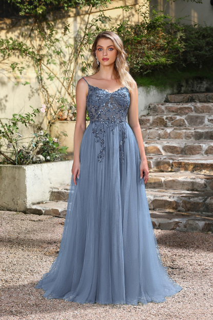 [Copy]Halter Floral Lace Pleated Chiffon Aline Bridesmaid Dresses