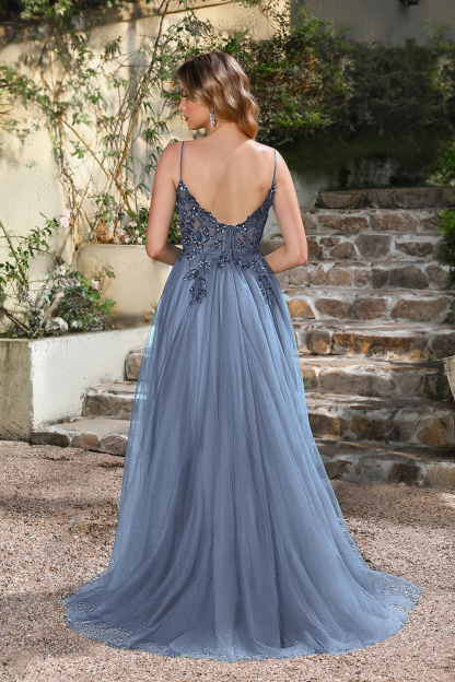 [Copy]Halter Floral Lace Pleated Chiffon Aline Bridesmaid Dresses