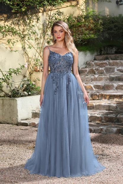 [Copy]Halter Floral Lace Pleated Chiffon Aline Bridesmaid Dresses