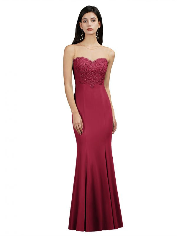 Chic Chiffon Mermaid Evening Dresses - Chicloth