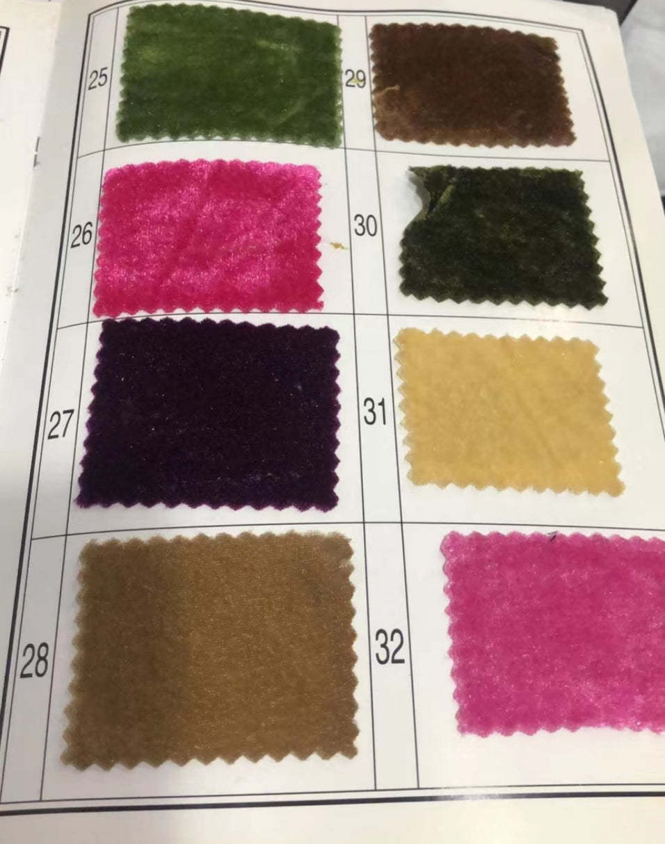 Chicloth Velvet Swatch