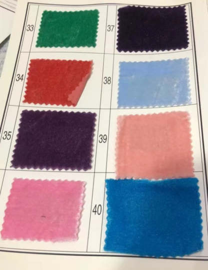 Chicloth Velvet Swatch