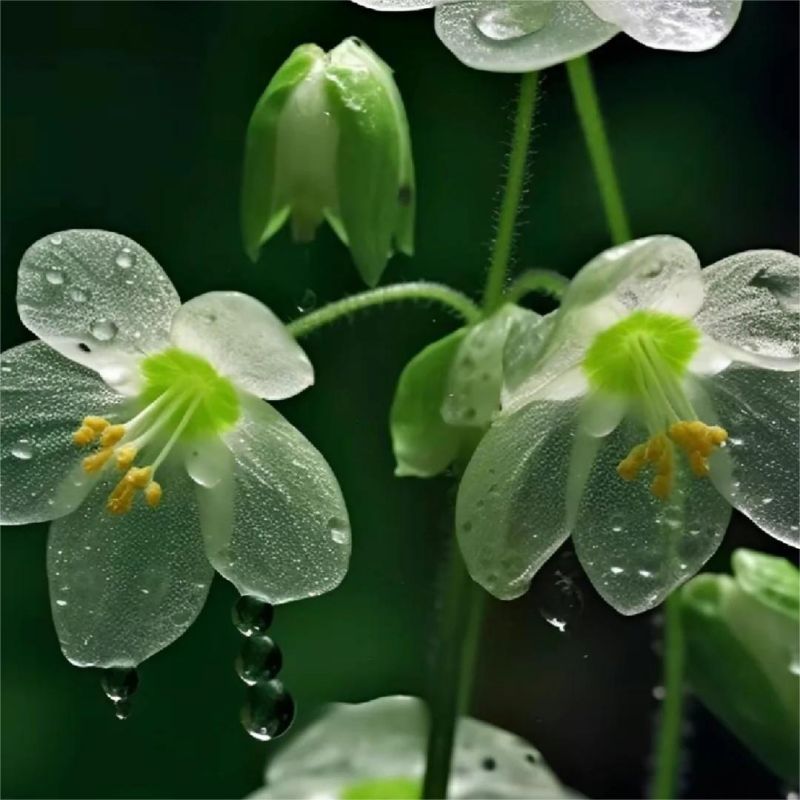 🎁50% de Réduction 🔥Grains de Fleur de Diphylleia grayi - fleur squelette