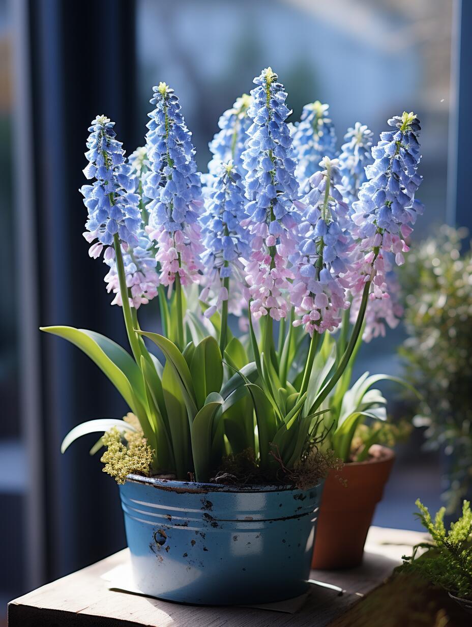 🌸 Grape Hyacinth Bulbs – A Touch of Charm for Your Garden 🌸