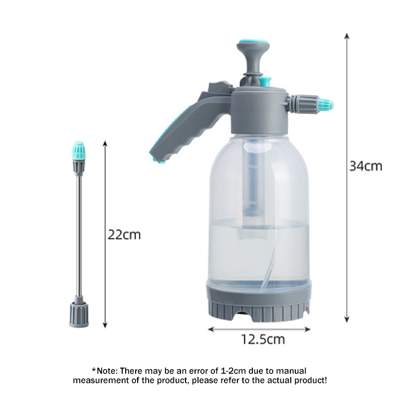 2024 Hot Sell🔥🔥Transparent Pressure Gardening Watering Can 🚿🌱With Transparent Extension Pole And Measuring Cup