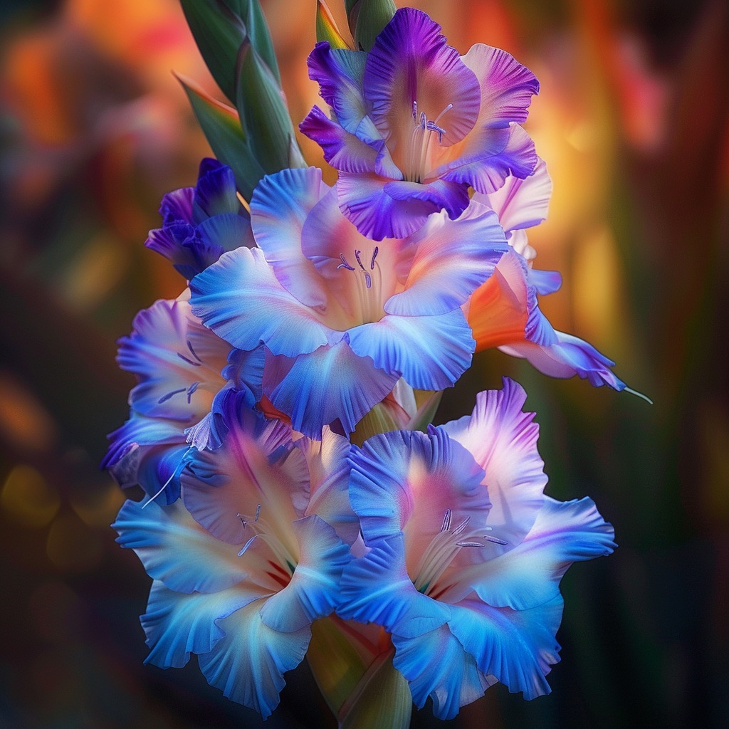 Rare-Colored Gladiolus Bulbs✨🌈Unveil Nature’s Living Masterpiece