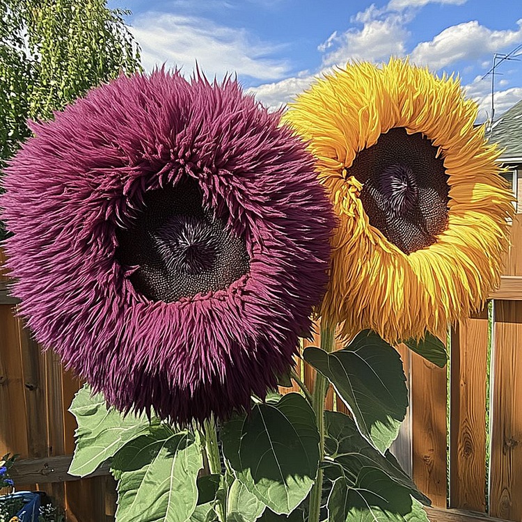 🌻 Giant Teddy Bear Sunflower Seeds🌞✨