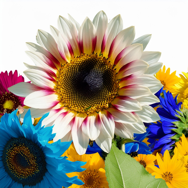 🌻 Dual-Color Sunflower Seeds