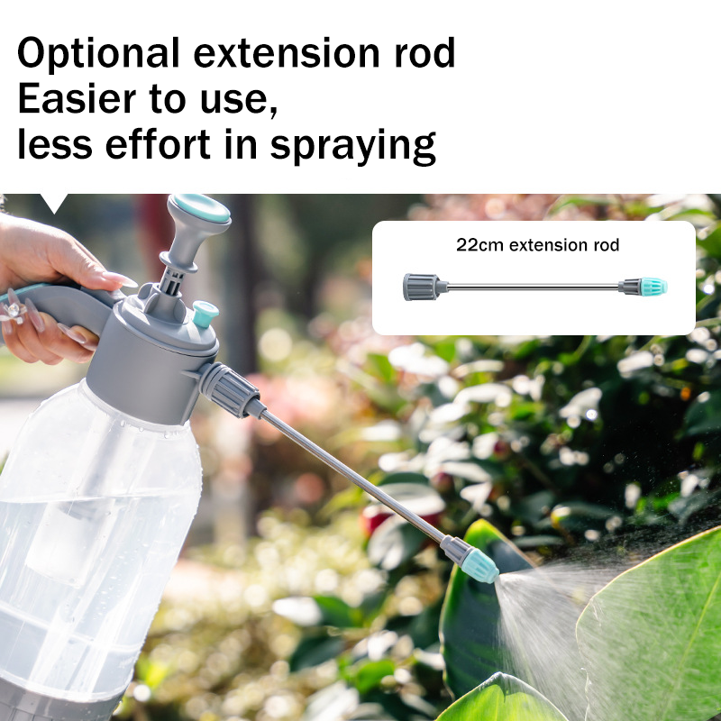 2024 Hot Sell🔥🔥Transparent Pressure Gardening Watering Can 🚿🌱With Transparent Extension Pole And Measuring Cup