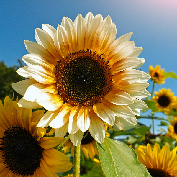 🌻 Dual-Color Sunflower Seeds