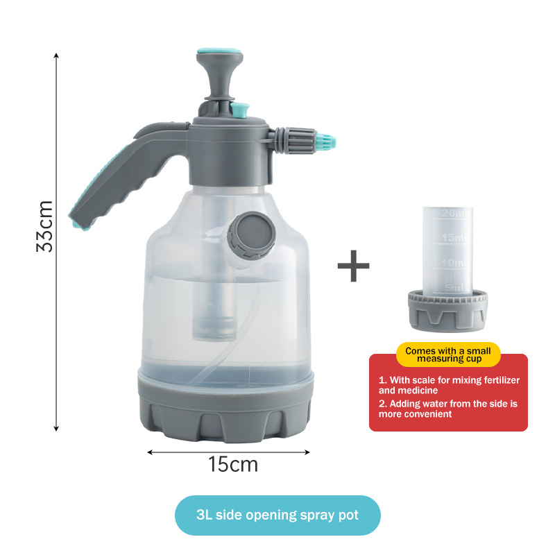 2024 Hot Sell🔥🔥Transparent Pressure Gardening Watering Can 🚿🌱With Transparent Extension Pole And Measuring Cup