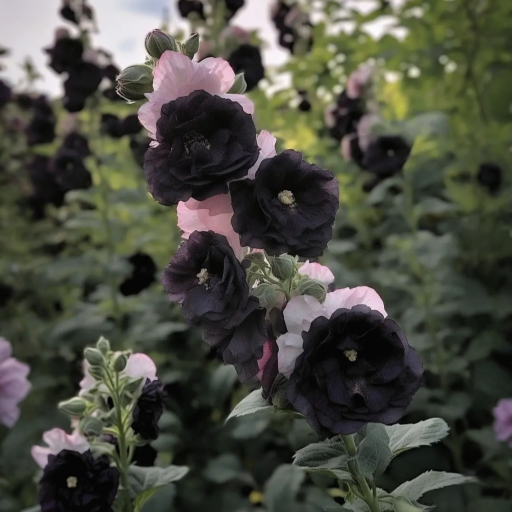 🔥🔥 Graines de rose trémière double🌺💖
